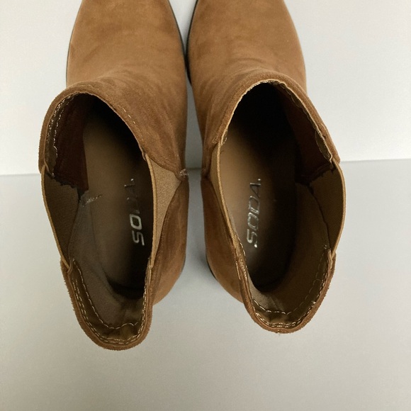 Faux Suede Ankle Boots - Picture 4 of 6